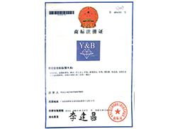 商標(biāo)注冊證第8類